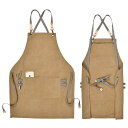ガーデニングエプロン おしゃれ ノースリーブ 家庭用 キャンバス アート トレーニング 作業服 メンズ レディース 男女兼用 ソリッドカラー デニム カーキ グ...