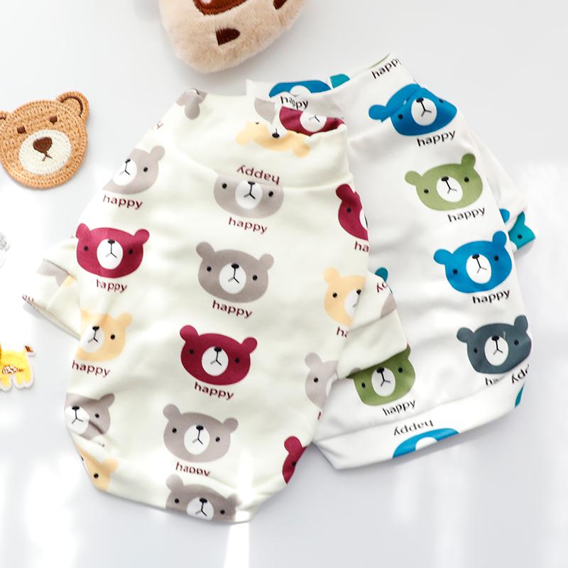 ペット用品 洋服 ワンちゃん 猫ちゃん おしゃれファッション 犬服 春秋 猫 レイヤリング シャツ ドイツ..