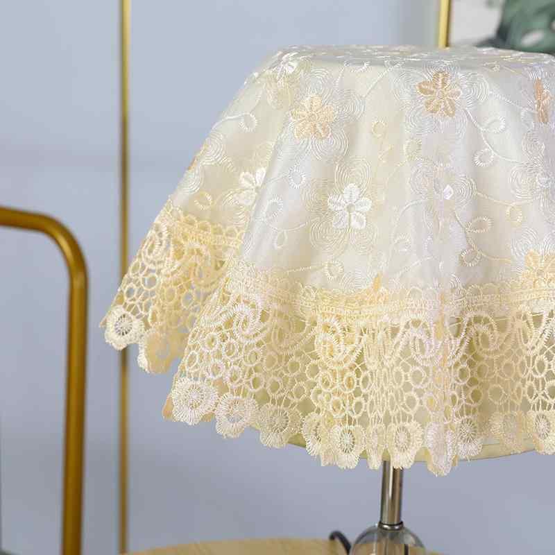 ほこりよけ カバー 布 テーブルランプ 小型家電 防塵 雑貨 多目的 家庭用 インテリア リビング 寝室 刺..