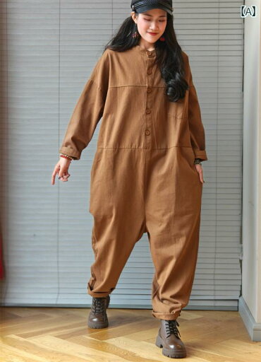 つなぎ オーバーオール おしゃれ 作業着 レディース 婦人服 女性用 ジャンプスーツ オールインワン カジュアル レトロ シンプル 春秋 つなぎ オーバーオール おしゃれ 作業着 レディース 婦人服 女性用 ジャンプスーツ オールインワン カジュアル レトロ シンプル 春秋