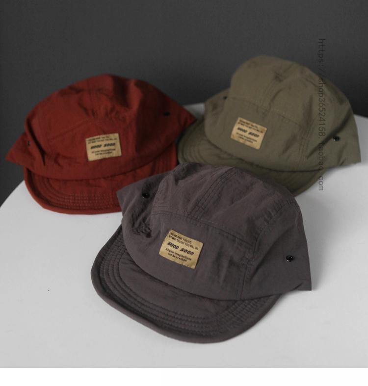 春夏 レトロ 通気性 女性用 帽子 男性用 作業服 ストリート ヒップ ホップ サンシェード 日焼け防止 ピーク ハット