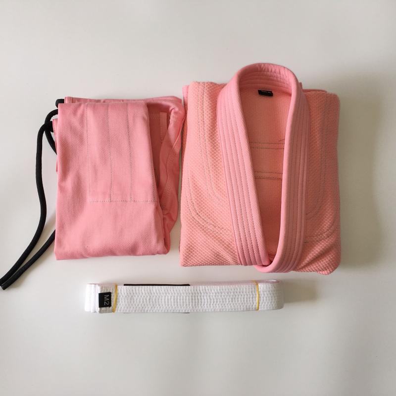 道着 スポーツ ユニフォーム トレーニング 空手 柔道 女性 体操 武術 レディース ピンク 大きいサイズ カジュアル 練習着 耐久性