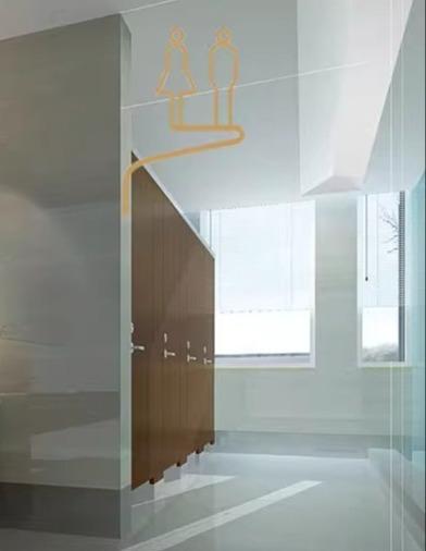 トイレマーク プレート おしゃれ サイン 案内 看板 公衆 ショッピングモール レストラン 飲食店 オフィ..