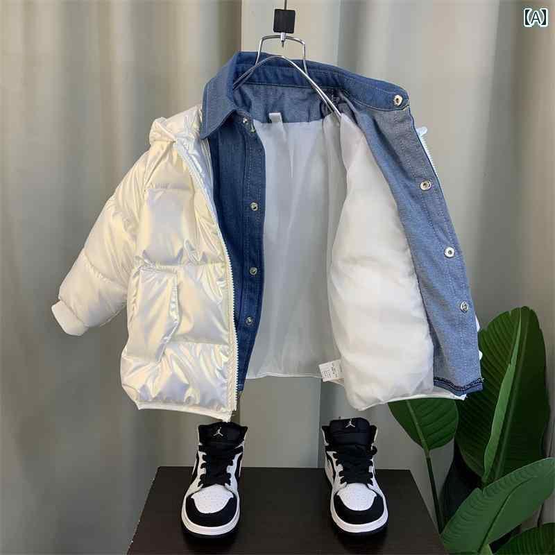 子供服 コート ジャケット キッズ ウェア ダウンジャケット キッズ ウェア 厚手 暖かい 秋冬 クール カ..