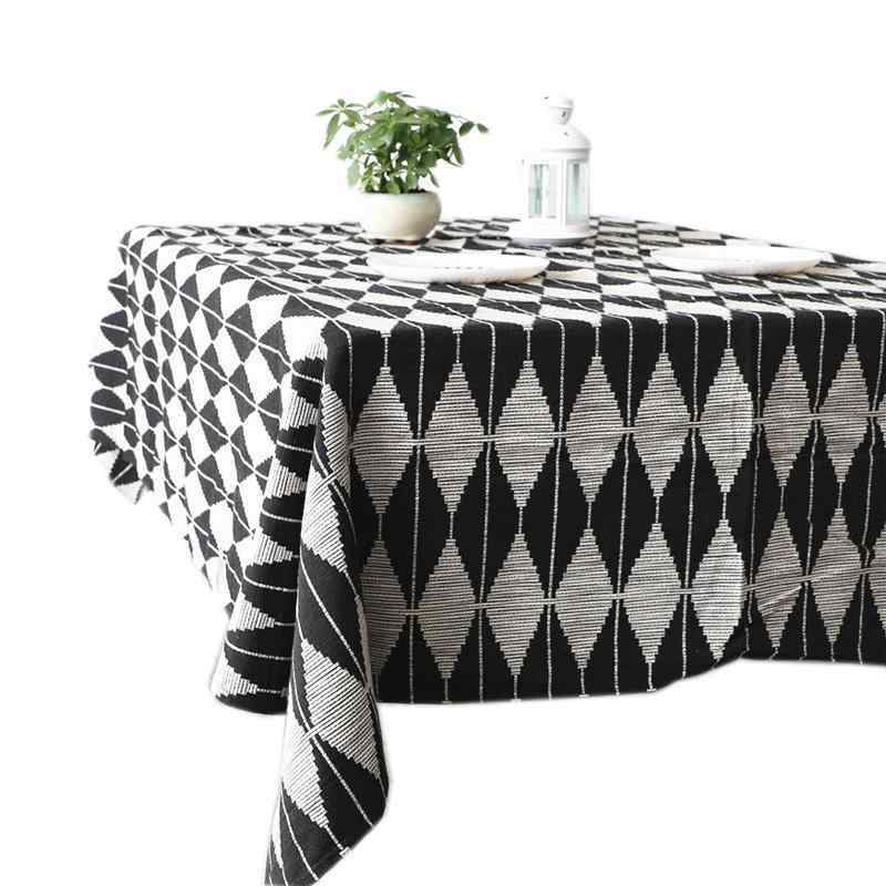 テーブルクロス テーブルカバー ダイニングテーブルクロス 北欧 綿 リネン モダン シンプル 西洋 料理 ..