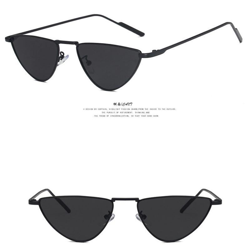 サングラス おしゃれ ユニーク サングラス 逆 三角形 大きい 顔 スリム ピンク 黒 シンプル ゴールドフレーム メンズ レディース 夏 ディスコ メガネ ユニセックス