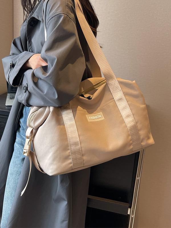 バッグ レディース カジュアル ラージ おしゃれ ハンドバッグ ショルダーバッグ 大容量 旅行 ジッパー 内ポケット 韓国