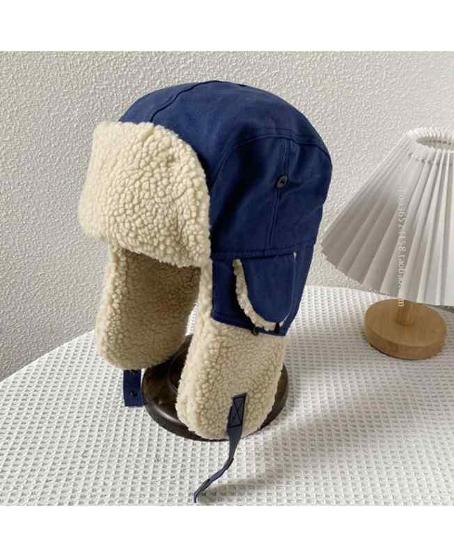 パイロット帽 パイロット 雷峰帽子 レディース 防風 綿 オートバイ 帽子 メンズ 耳保護 暖かい ユニセックス ストリート 春秋冬