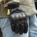 バイク グローブ 革 オートバイ オートバイ ライディンググローブ タッチスクリーン レトロ ヤギ スキン プリント ライディング ブラック 耐摩耗 保護具 オ...