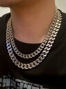 ネックレス HIPHOP ジュエリー ユニセックス 10mm ブラッシュ キューバ メンズ ヒップホップ レディース ショート つや消し レタリング キューバ ...