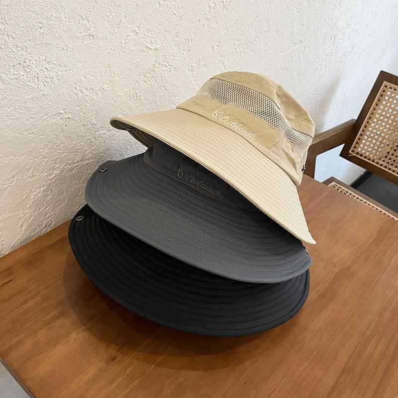 バケット ハット アウトドア ウエスタン カウボーイハット 夏 メンズ レディース メッシュ 通気性 登山 釣り サンシェード フィッシャーマン ハット バケハ ストリート 男女兼用