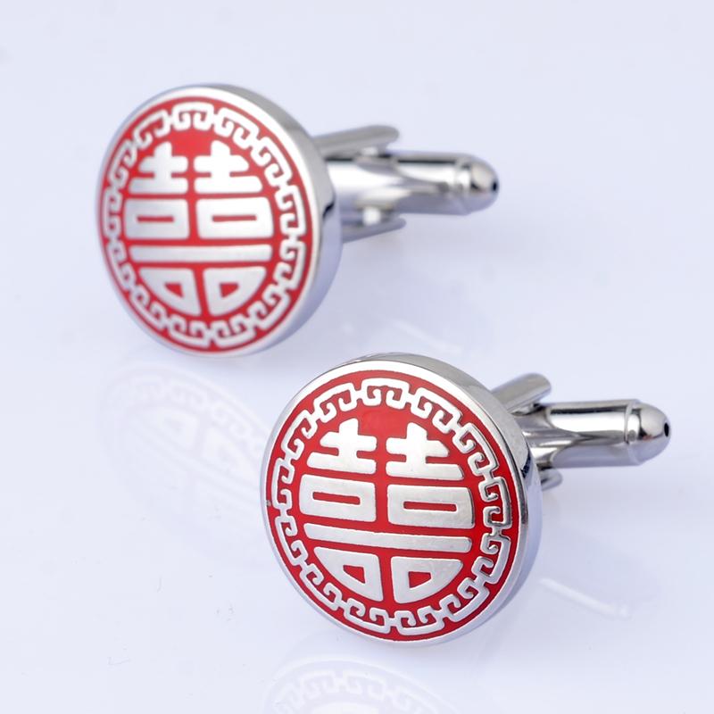 カフス ボタン おしゃれ メンズ カフリンクス フォーマルファッション セレモニー ハッピー ワード 結..