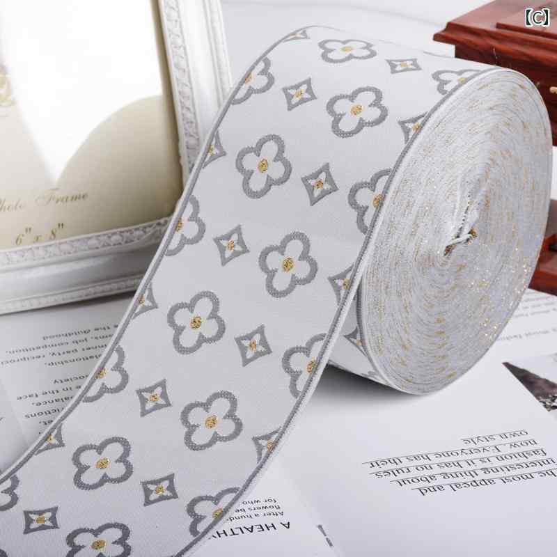 8センチメートル 幅 カーテン レース ジャカード エッジ テーブル クロスステッチ 枕 シンプル ソファ ..