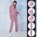 フィットネス ウェア セット アップ レディース スポーツ トレーニング ウェア ジム ファッション 秋冬 ヨガ 服 エレガント フェアリー 服 プロ ハイエンド ランニング スーツ