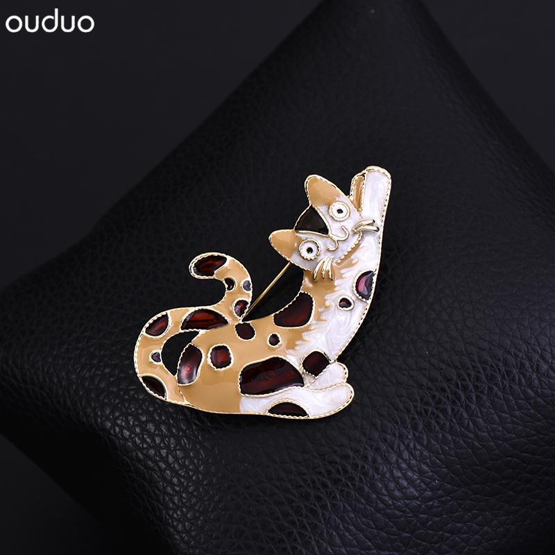 レディース ブローチ 入学式 セレモニー アクセサリー かわいい 動物 ブローチ 猫 コサージュ ピン カップル 親友 ギフト