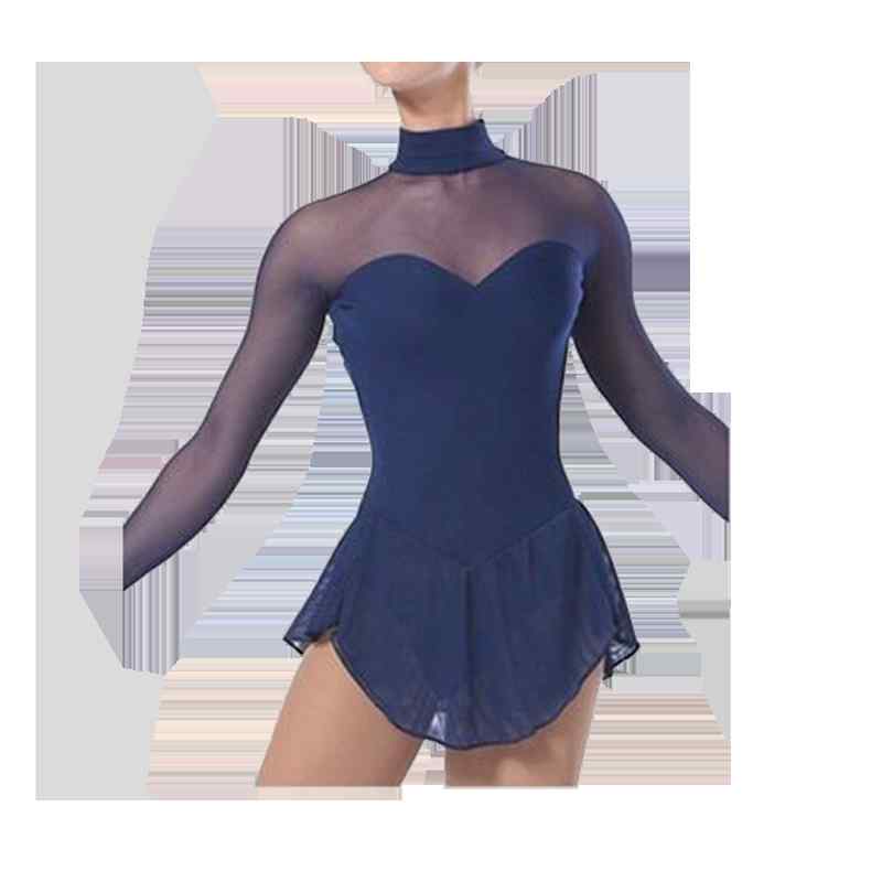 フィギュア スケート ウィンター アイス スポーツ ウェア スカート トレーニング パフォーマンス 競技 プロ ワンピース