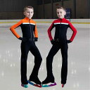 フィギュア スケート ウィンター アイス スポーツ 子供用 ウェア トレーニング スーツ 大人用 パフォーマンス パンツ アイスホッケー フリース ボーイズ