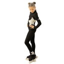 フィギュア スケート ウィンター アイス スポーツ ウェア 高弾性 女の子 トレーニング 服 パンツ 通気性 子供用 フリース パフォーマンス セット
