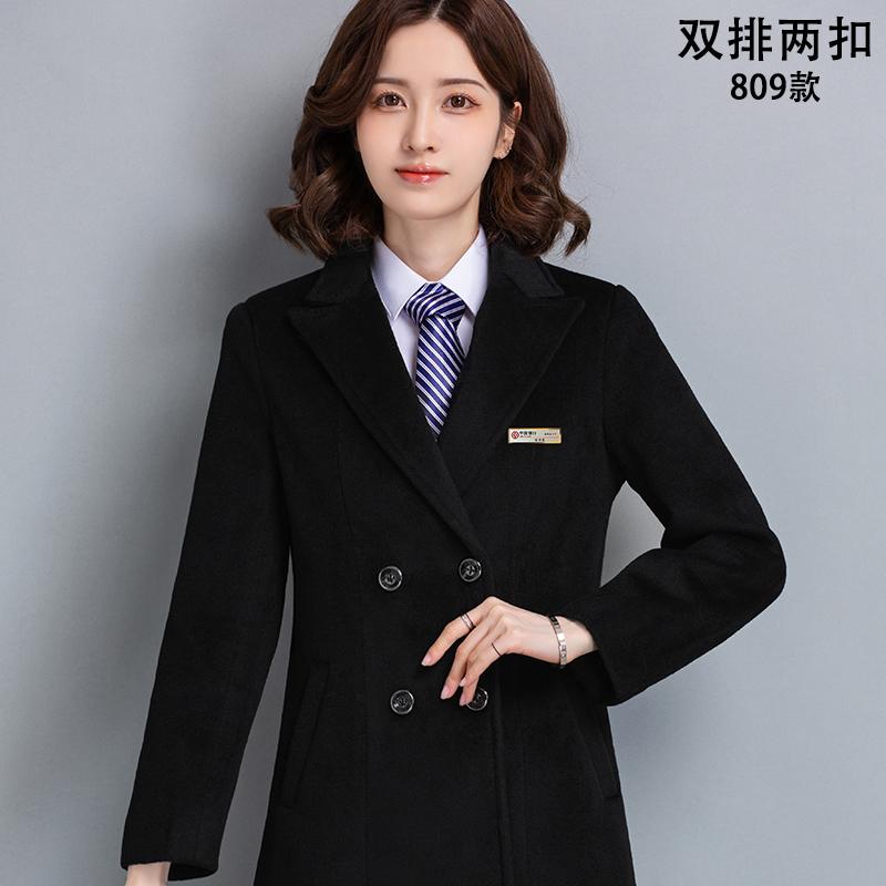 コート メンズ 紳士 レディース 婦人 仕事 制服 作業着 業務用 ユニフォーム アウター ジャケット 秋冬 厚手 大きいサイズ ウール