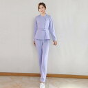 クリニック 制服 介護 リハビリ ユニフォーム 韓国 秋冬 スプリット セット 長袖 歯科 美容 大きいサイズ おしゃれ シンプル パープル ネイル エステ サ...