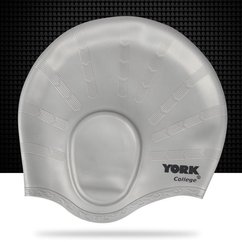 スイミングキャップ 男女兼用 ロングヘア用 防水 シリコン 耳保護 大きい 水泳帽子 スイムキャップ