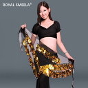 ベリーダンス用品 衣装 アクセサリー 小物 発表会 練習 トライアングル スカーフ スパンコール ペンダント コイン スカート オリエンタル タッセル ウエスト...