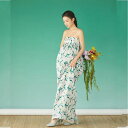 マタニティ フォト 衣装 おしゃれ ファッション 春 写真 さわやか スタジオ レトロ 油絵風 妊婦 フリーサイズ チューブトップ スカート ワンピース かわい...