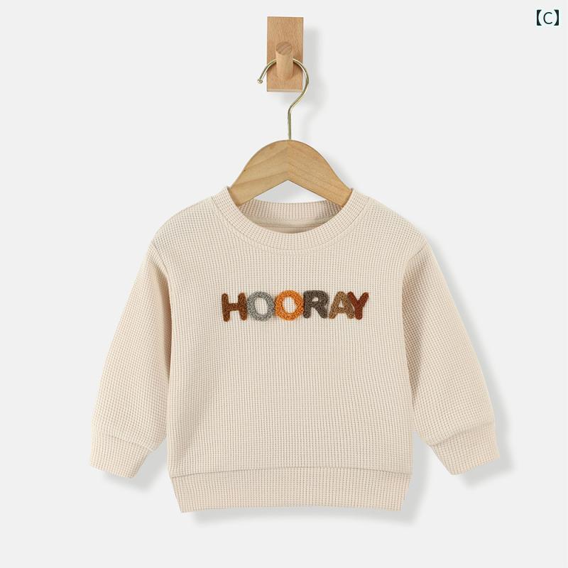 キッズ 子供服 ベビー服 赤ちゃん用 トップス トレーナー レトロ クラシック かわ...