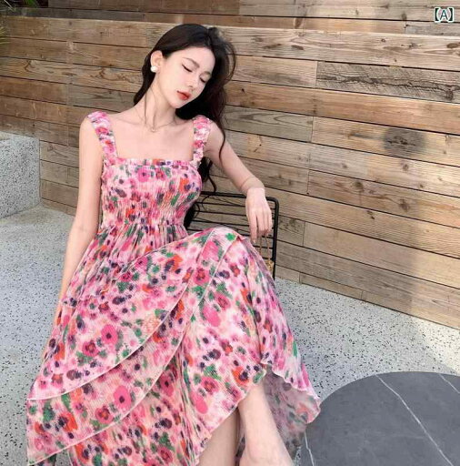 レディース Aライン 花柄フリルシフォンケーキ ワンピース フレアスカート ロングドレス 背中見せ ウエスト 細見え くびれ パーティー イベント フェス 結婚式 デート 女子会 リゾート ディナー 夜 映え かわいい 美シルエット レディース Aライン 花柄フリルシフォンケーキ ワンピース フレアスカート ロングドレス 背中見せ ウエスト 細見え くびれ パーティー イベント フェス 結婚式 デート 女子会 リゾート ディナー 夜 映え かわいい 美シルエット