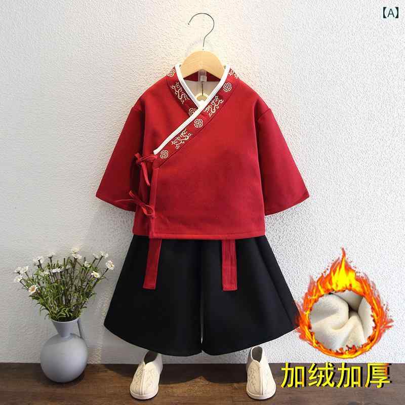 子供服 男の子 韓服 チャイナ風 スーツ パーティー 発表会 祝賀会 コスプレ お呼ばれ 冬 おしゃれ スタイリッシュ キッズ
