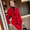 レディース スーツ ビジネス カジュアル 大人 きれい 秋冬 ハイエンド スリムフィット ビジネスウェア 服装 マイクロフレア パンツ 長袖 ファッション 女性...