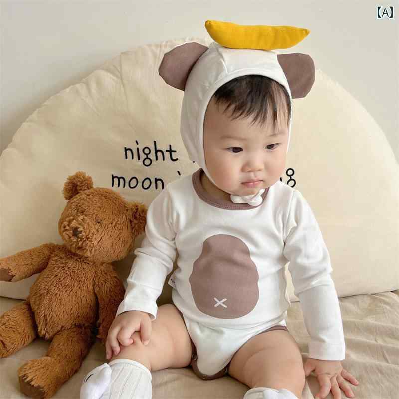 ロンパース ジャンプスーツ カバーオール シンプル カジュアル かわいい ベビー 赤ちゃん キッズ 乳幼児 子供 ベビー服 キッズファッション 子供服 男の子 女の子 春秋