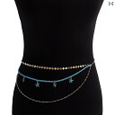 ボディースーツ セクシー ビキニ ベリーダンス レディース チェーンウエストアクセサリー おしゃれ 上品 華やか フェス レジャー 仕事 パーティー パフォーマンス ステージ ダンス コスチューム 衣装 クラブ 夜 映え