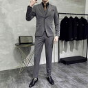 メンズ スーツ セット スタイリッシュ ジャケット ブレザー ツーピース ズボン パンツ ロング シャツ カットソー 春秋 洗練 大人 男性 おしゃれ ビジネス...