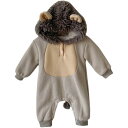 ジャンプスーツ ワンピース キッズ 子供用 おしゃれ ファッション 赤ちゃん用品 メンズ レディース 秋冬 ライオン かわいい 外出用 コットン フード付き
