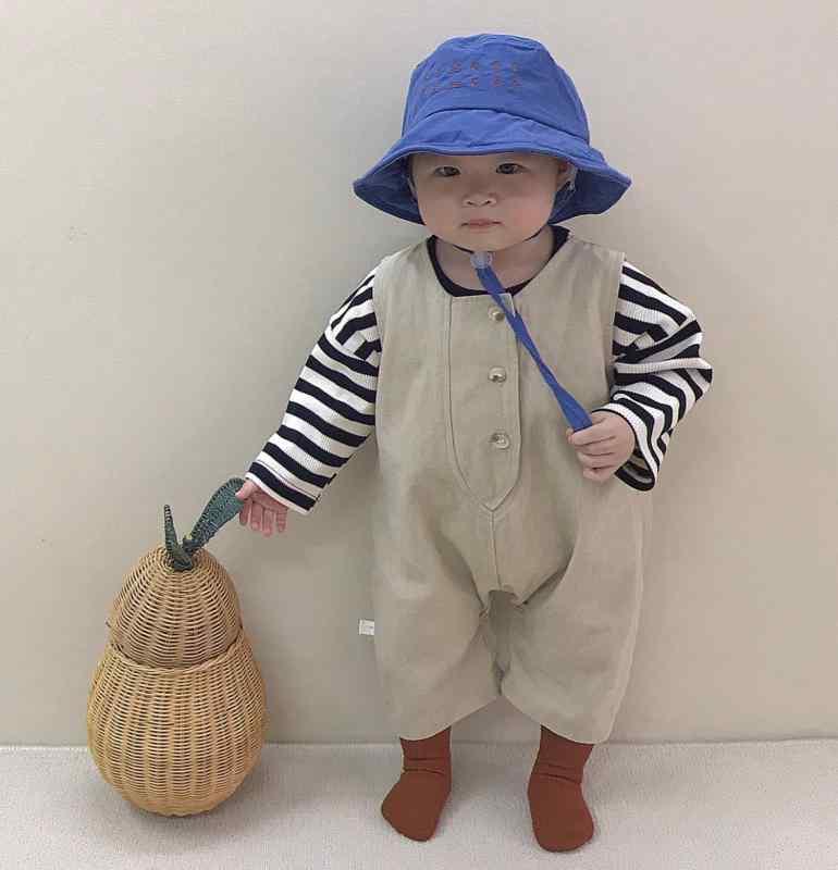 ベビー ジャンプスーツ サロペット オーバーオール シャツ キッズ 子供用 おしゃれ ファッション 赤ち..
