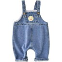 ベビー サロペット オーバーオール キッズ 子供用 おしゃれ ファッション 春秋 韓国 メンズ レディース 赤ちゃん用品 デニム クマ カジュアル パンツ コッ...