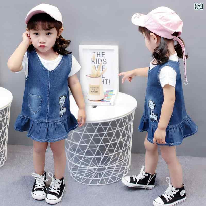 オーバーオール スカート シンプル カジュアル かわいい ベビー 赤ちゃん キッズ 乳幼児 子供 ベビー服 キッズファッション 子供服 女の子 韓国 春秋