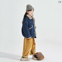 キッズ 子供服 デニム ジャケット 男女兼用 韓国 かわいい おしゃれ 着やすい 動きやすい 暖かい 外遊び 外出着 レジャー アウトドア 衣装 リンクコーデ ダンス パフォーマンス スポーツ