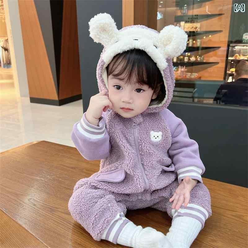 カバーオール オールインワン ジャンプスーツ シンプル カジュアル かわいい ベビー 赤ちゃん キッズ 乳幼児 子供 ベビー服 キッズファッション 子供服 男の子 女の子 秋冬