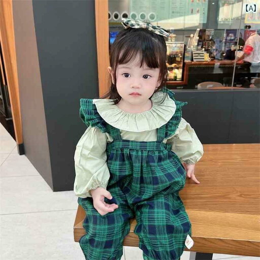 オーバーオール セット シンプル カジュアル かわいい ベビー 赤ちゃん キッズ 乳幼児 子供 ベビー服 キッズファッション 子供服 女の子 韓国 秋 オーバーオール セット シンプル カジュアル かわいい ベビー 赤ちゃん キッズ 乳幼児 子供 ベビー服 キッズファッション 子供服 女の子 韓国 秋