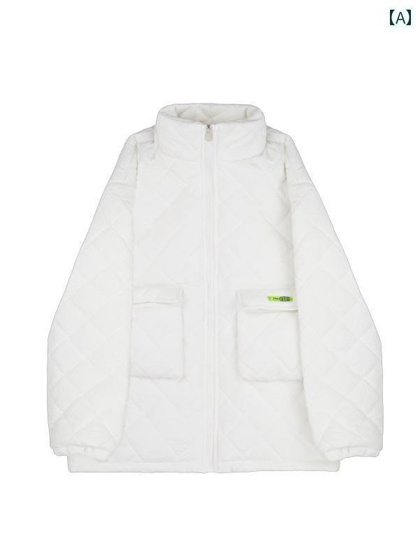 レディース 冬 ダウンジャケット アウター ジャケット 韓国 かわいい おしゃれ 暖かい 防寒 保温 万能 ..