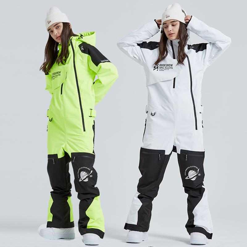 スキーウェア スノーボード アウトドア スポーツ レディース 屋外 防水 防風 暖かい メンズ ワンピース おしゃれ シンプル 耐摩耗 保温 ポリエステル