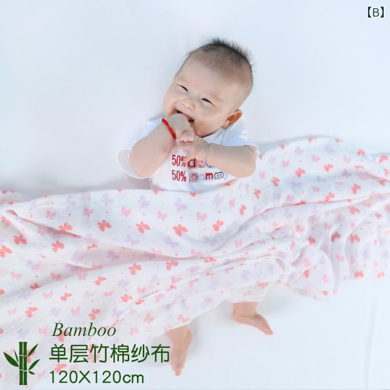 ブランケット 赤ちゃん用品 おしゃれ かわいい 夏 ガーゼ 薄手 クール キルト 新生児 抱っこ 出産祝い ラップ 竹 綿 子供 キッズ 毛布 コットン おくるみ