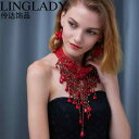 アメリカ ショート ネックレス 誇張 個性 タッセル エスニック 鎖骨 チェーン イン レディース ファッション 装飾品 ジュエリー