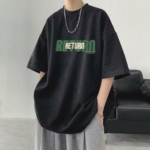 Tシャツ メンズ 男性 通気性 ラウンドネック 半袖 ゆったり ヘビーウェイト 春夏 韓国風 トレンド クリエイティブ プリント 綿100% カジュアル 部屋着 Tシャツ メンズ 男性 通気性 ラウンドネック 半袖 ゆったり ヘビーウェイト 春夏 韓国風 トレンド クリエイティブ プリント 綿100% カジュアル 部屋着