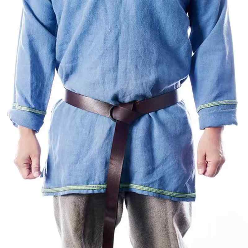 コスプレ 男女兼用 PUレザー ロングベルト 北欧 ヴァイキング風 中世 ルネサンス レトロ ヴィンテージ ゴシック 衣装小物 コスプレ小道具 仮装 ハロウィン イベント パーティー