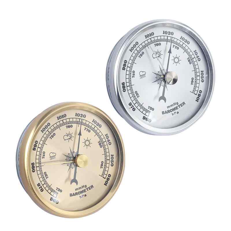 気圧計 天気予報 指針式 直径70mm 船舶用 ヨット 釣り用 家庭用 室内 屋外 アナログ メタル製 高精度 ..