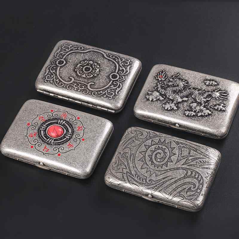 シガレットケース メンズ 16本収納 