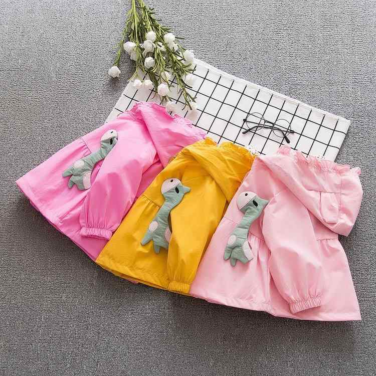 子供服 女の子 ベビー キッズ 春秋 長袖 韓国風 アウター ジャケット ウィンドブレーカー かわいい カ..